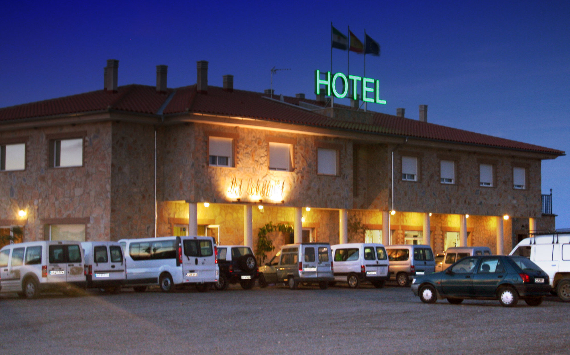 Hotel Restaurante Sostenible La Laguna Бросас Экстерьер фото